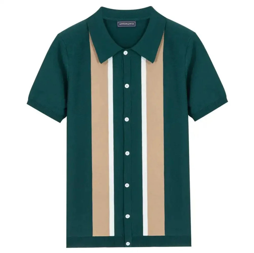 POLO LAVORATA A MAGLIA