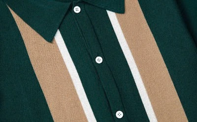 POLO LAVORATA A MAGLIA