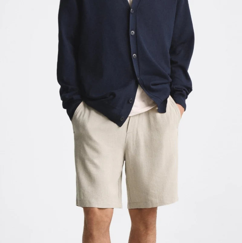 PANTALONCINI CORTI CASUAL IN LINO