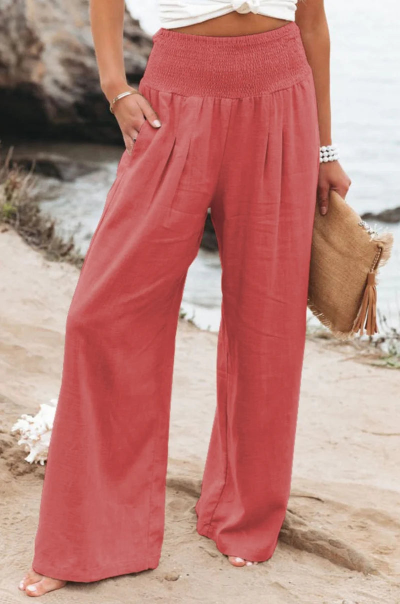 PANTALONI A VITA ALTA DA DONNA