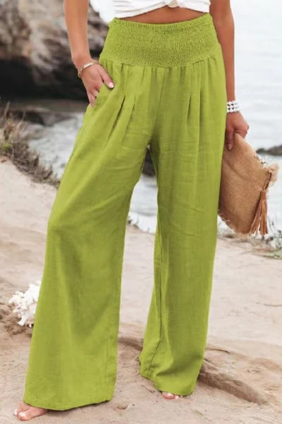 PANTALONI A VITA ALTA DA DONNA