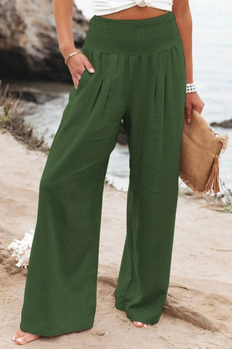 PANTALONI A VITA ALTA DA DONNA