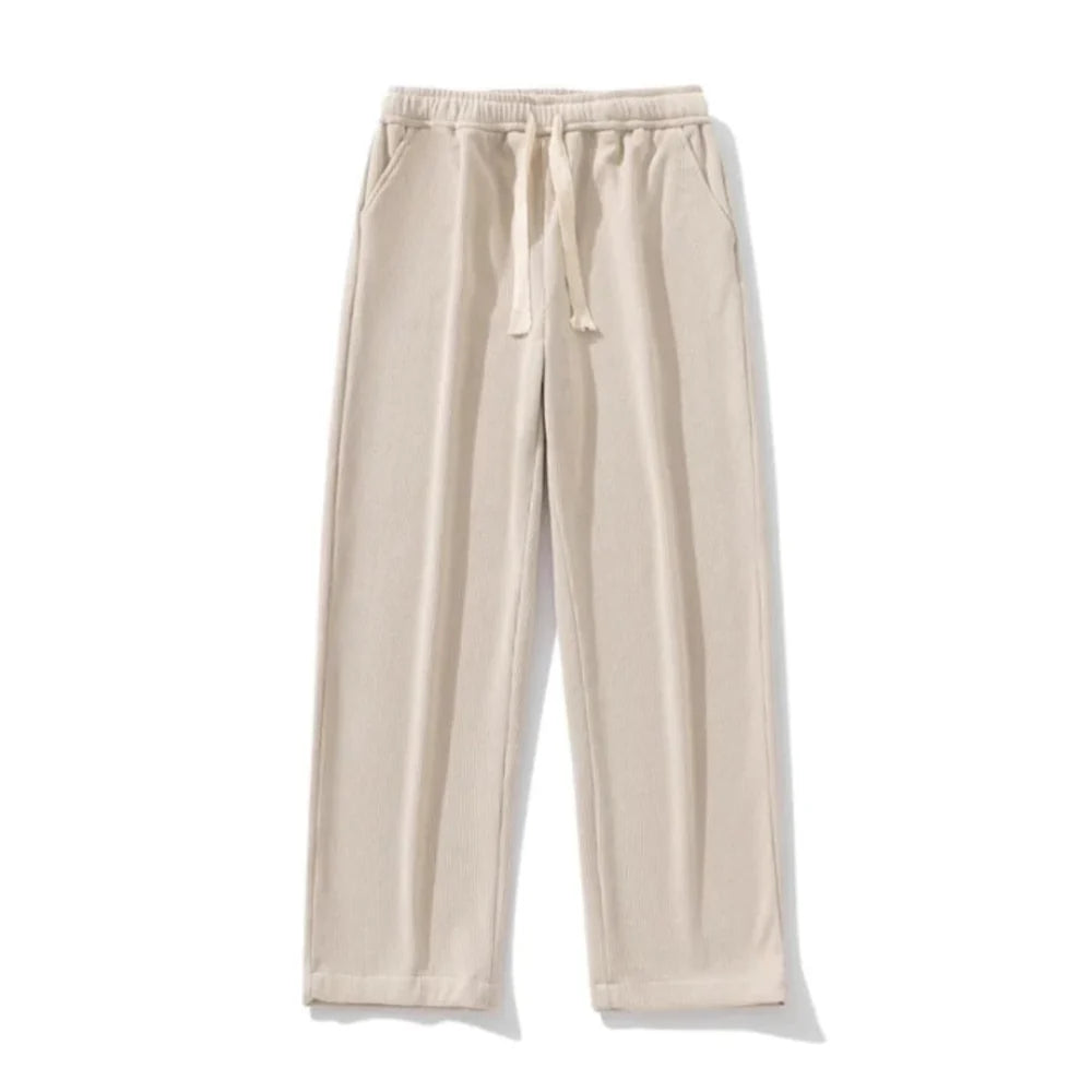 PANTALONI DRITTI IN VELLUTO