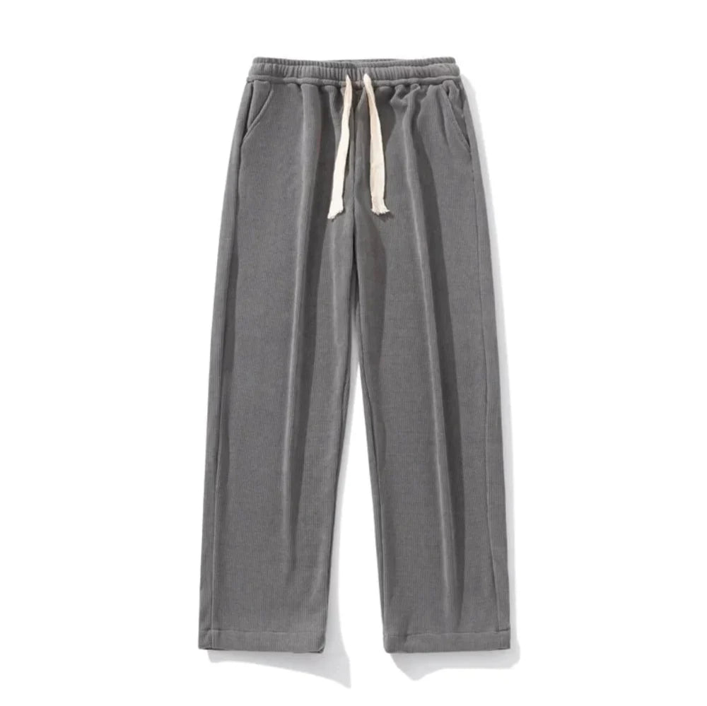 PANTALONI DRITTI IN VELLUTO