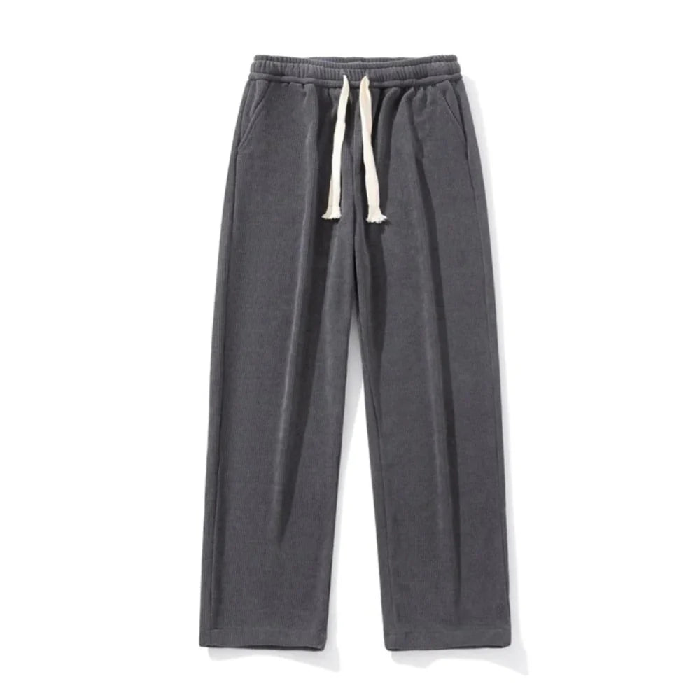 PANTALONI DRITTI IN VELLUTO