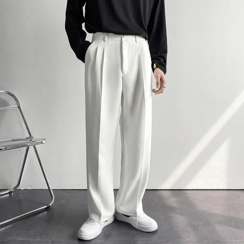 PANTALONI GAMBA LARGHA