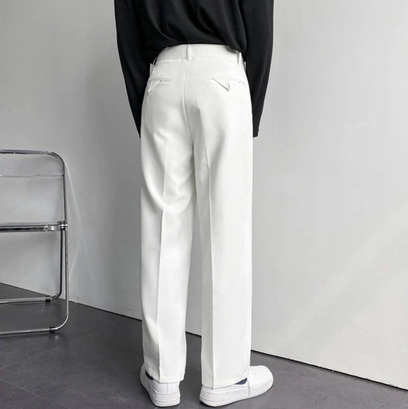 PANTALONI GAMBA LARGHA