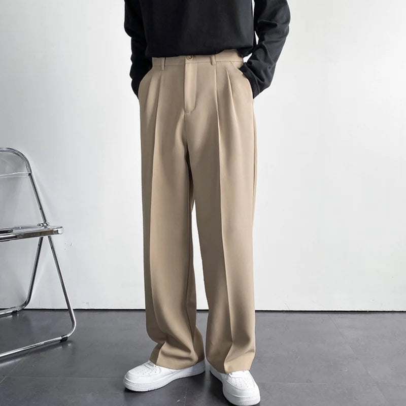 PANTALONI GAMBA LARGHA
